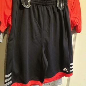 Youth Adidas shorts and T set